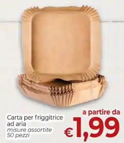 Maxi Nonna Isa Carta per friggitrice ad aria offerta