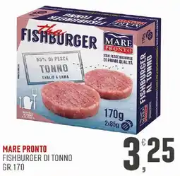 Maxipiù Mare Pronto Fishburger di tonno offerta