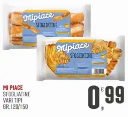 Maxipiù Mipiaci sfogliatine offerta