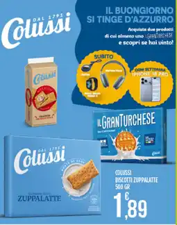 Supermercato Pollio Colussi biscotti zuppallette offerta