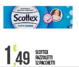 Supermercato Pollio Scottex Fazzoletti offerta