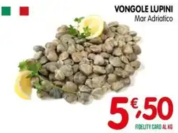D'Ambros Vongole lupini Mar Adriatico offerta
