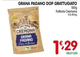 D'Ambros Grana Padano DOP Grattugiato Fattorie Cremona offerta