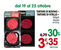 D'Ambros Tartare di bovino • Tartare di vitello Fiorani offerta