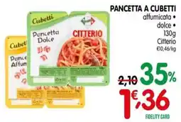 D'Ambros Pancetta Dolce Citterio offerta