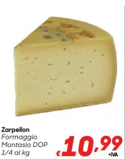 Pac Cash&Carry Zarpellon Formaggio Montasio DOP offerta