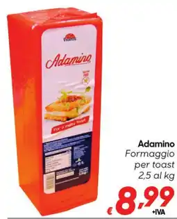 Pac Cash&Carry Adamino Formaggio per toast offerta