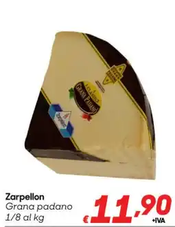Pac Cash&Carry Zarpellon Grana padano offerta