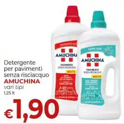 Maxi Nonna Isa Detergente per pavimenti senza risciacquo AMUCHINA offerta