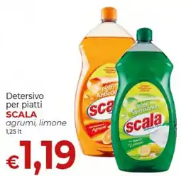 Maxi Nonna Isa Detersivo per piatti Scala agrumi, limone offerta