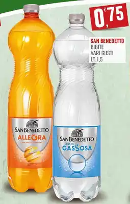Maxipiù San Benedetto bibite vari gusti offerta