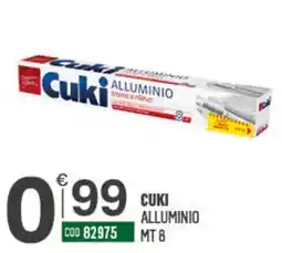 Tutto Risparmio Cash&Carry Cuki alluminio offerta