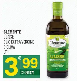 Tutto Risparmio Cash&Carry Clemente Ulisse olio extra vergine d'oliva offerta