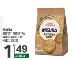 Tutto Risparmio Cash&Carry Biscotti integrali Misura offerta