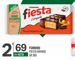 Tutto Risparmio Cash&Carry Ferrero Fiesta Orange offerta