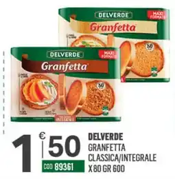 Tutto Risparmio Cash&Carry Delverde Granfetta offerta