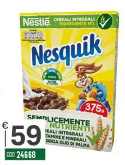 Tutto Risparmio Cash&Carry Nesquik Cereali Integrali offerta