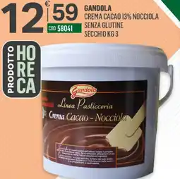 Tutto Risparmio Cash&Carry Gandola Crema Cacao - Nocciola offerta