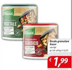 DiMeglio Brodo granulare Knorr offerta