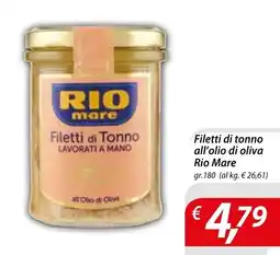 DiMeglio Filetti di Tonno Rio Mare offerta