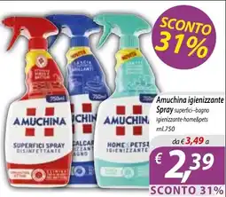 DiMeglio Amuchina igienizzante Spray superfi-ci-bagno igienizzante-home&pets offerta