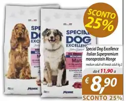 DiMeglio Special Dog Excellence Italian Superpremium monoprotein Monge offerta