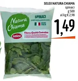 Emisfero Selex Natura Chiama spinaci offerta