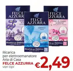 Supermercati Nonna Isa Ricarica per elettroemanatore Aria di Casa Felce Azzurra offerta