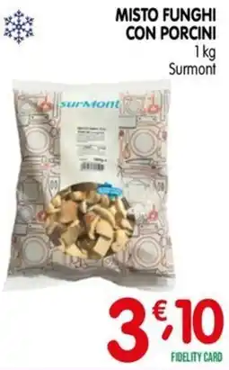 D'Ambros Misto funghi con porcini Surmont offerta