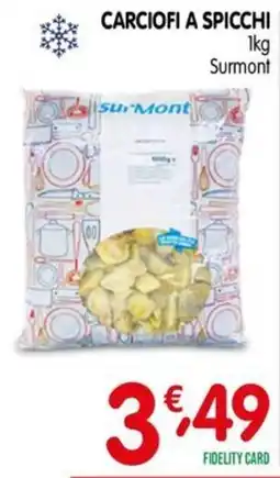 D'Ambros Carciofi a spicchi Surmont offerta