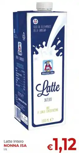 Supermercati Nonna Isa Latte Intero Nonna Isa offerta