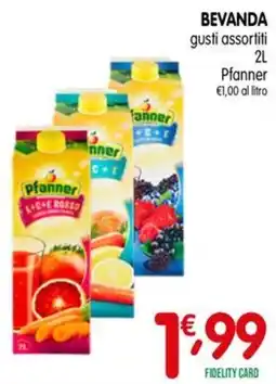 D'Ambros Bevanda gusti assortiti Pfanner offerta