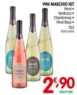 D'Ambros Vini Maschio IGT offerta