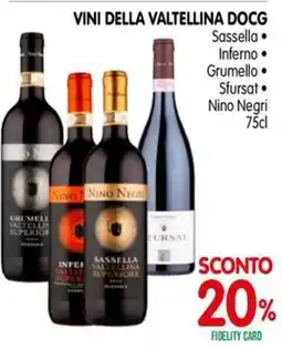 D'Ambros Vini della Valtellina DOCG offerta
