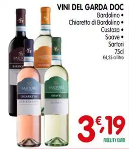 D'Ambros Vini del Garda DOC Sartori offerta