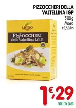 D'Ambros Pizzoccheri della Valtellina I.G.P. Moro offerta
