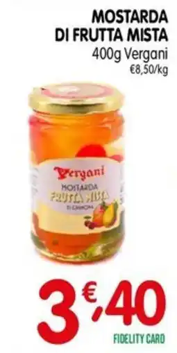 D'Ambros Mostarda di frutta mista Vergani offerta