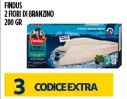 Supermercato Pollio Findus 2 fiori di branzino offerta