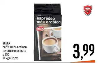 SELEX caffé 100% arabica