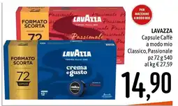 Emisfero Lavazza capsule caffè a modo mio offerta