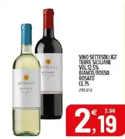 Ard Discount Vino Settesoli IGT Terre Siciliane offerta