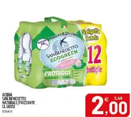 Ard Discount Acqua San Benedetto Naturale/Frizzante offerta