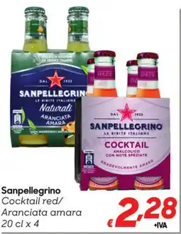 Pac Cash&Carry Sanpellegrino Cocktail red/Aranciata amara offerta