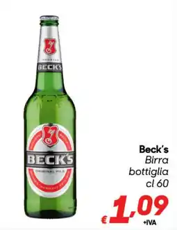 Pac Cash&Carry Beck's Birra offerta
