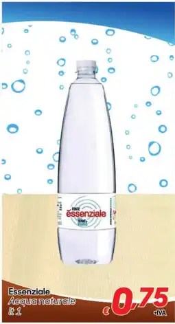 Pac Cash&Carry Essenziale Acqua naturale offerta