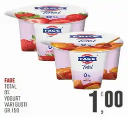 Maxipiù FAGE Total 0% yogurt offerta
