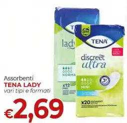 Maxi Nonna Isa Assorbenti TENA LADY offerta
