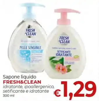 Sapone liquido Fresh&Clean