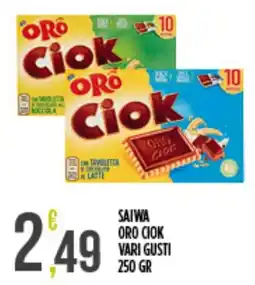 Netto Supermercati Saiwa Oro Ciok offerta