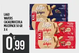 Netto Supermercati Lago Wafers Cacao/Nocciola offerta